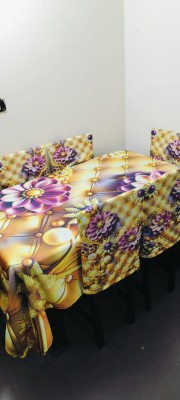 China Premium 3D Print Table Cloth Set